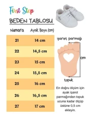 First Step Gray Star Velcro Casual Sneaker Sports Shoes-s-1000