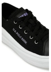 U.S. Polo Assn. Cleme Tex Jr 5Fx Black Girl's Sneaker