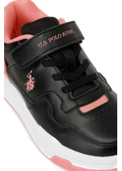 U.S. Polo Assn. MILOW JR 4PR حذاء رياضي أسود للفتيات