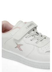 Kinetix KALEN PU ENJ 4FX White Girls' Sneakers
