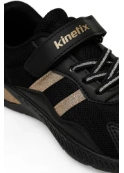 Kinetix DENA TX 4FX Black Girl's Sports Shoes