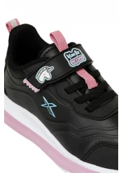Kinetix STACH PU P 4PR حذاء رياضي أسود للفتيات