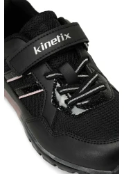 Kinetix PRODA 4FX Black Girls' Sports Shoes