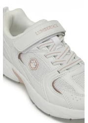 Lumberjack Pol Jr 5Fx White Girls' Sneakers