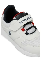 U.S. Polo Assn. يو اس بولو اسن غارفيلد جونيور - حذاء رياضي تشريحي للأطفال من الخطوة الأولى