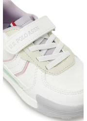 U.S. Polo Assn. Numa 5Fx White Girls' Sneakers