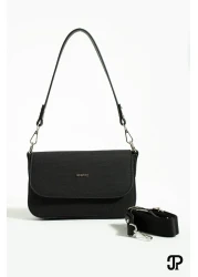 Just Polo Original Women's Mini Special Design Luxury Soft Leather Adjustable Cross Column Strap Shoulder Bag