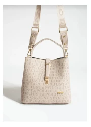 Just Polo Original Justpolo Women's 4 Compartments Hand and Shoulder Bag