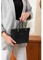 Just Polo حقيبة كتف وكتف نسائية قماش بولو