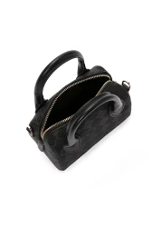 Derimod Women's Black Long Strap Printed Mini Crossbody Bag 25Sbd 200226