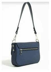 Just Polo Baguette Model Women's Shoulder Crossbody Bag 6005 - Textured Fabric Cover