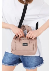 Rays حقيبة كتف بتفاصيل إغلاق سريع من فرو المنك 9113