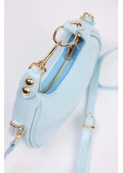  Shoes حقيبة يد وكتف بيضاوية صغيرة للنساء من بيبي بلو ذات استخدام مزدوج TAKSS25OC00091