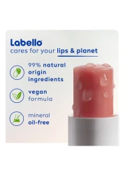 لابيللو هيالورون ليب مويستشر بلس مرطب الشفاه مع المنثول شفاف وردي 5.2 غرام