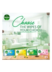 ديتول مناديل أصلية مضادة للبكتيريا 120 منديل