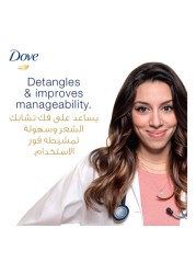 دوف شامبو عناية مغذية للإصلاح المكثف للشعر التالف من أجل شعر صحي بنسبة تصل إلى 100٪ 200 ملل