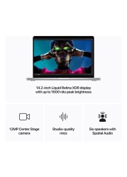 Apple MacBook Pro Laptop With 14-Inch Display Apple M4 Chip Processor 16GB RAM 512GB SSD Silver