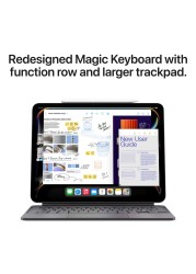 Apple iPad Pro 11 Tablet, 256GB, Space Black, 8GB RAM, 11-Inch, 12 MP Camera, Ultra Retina XDR Display, Wi-Fi Only with Standard Glass