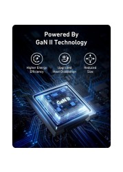 أنكر شاحن حائط نانو بمنفذ USB-C - أسود 100 واط