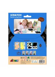 Avenir Scratch Greeting Cards AVCH2218(55-58) Assorted