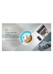 هايسنس غسالة ملابس ذات التحميل العلوي WTJA802T سعة 8 كلغ -فضي تيتانيوم-