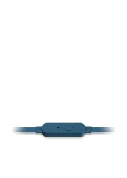JBL Tune 110 Headphones Wired In-Ear Deep And Powerful Pure Bass Sound Blue