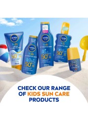 نيڤيا صان لوشن الشمس المرطب للأطفال صن كيدز مويستشرايزنغ SPF 50+ 200 مل