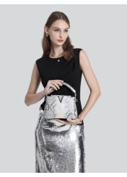 1pc Medium Size PU Leather Snake Pattern Handbag Adjustable Strap Suitable For Daily Use Or As Elegant Gift For Female Friends Sisters Mothers Bag For Women Elegant Luxury