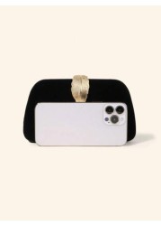 A Small Handbag For A European And American Light Luxury Maple Leaf Socialite s Dinner Party Paired With A Women s Cheongsam Evening Gown A Crossbody Bag For Bridesmaids Wedding Banquet And Annual Par