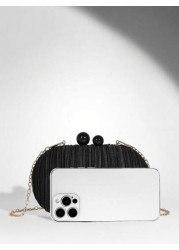 SHEIN BAE Women s Elegant Solid Color Minimalist Chic Evening Clutch Bag Valentines