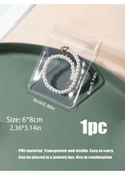 1pc PU Leather Waterproof Makeup Bag Cosmetic Organizer Portable Toiletry Bag Waterproof PU Skincare Pouch Large Capacity Double Layer Makeup Bag Makeup Organizer