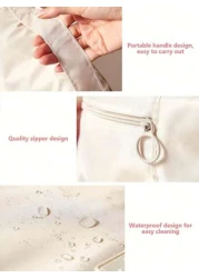 زجاجة عطر فرعية مزخرفة بالزهور سعة 25مل، قطعة واحدة، الضروريات السفر