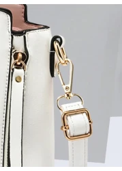 حقيبة كتف عصرية وحقيبة كروس بدي صغيرة بزخارف حرف PLANEE ومحفظة نقود بتصميم القط اللطيف، للنساء