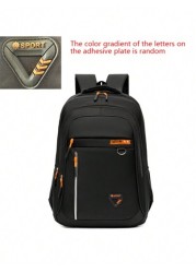 Light Business Style Nylon Men s Backpack Business Trip Can Hold 15 6 Inch Notebook Bag Large Capacity School Bag Multi Function Travel Bag Suitable For Students Travel Enthusiasts Men Gifts Simple Da