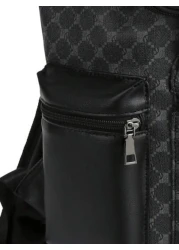 ceionkeust Men s Casual Backpack Fashion Flip Cover Lightweight Portable Suitable For Travel Camping Hiking School And Student Campus Youth School Backpack Fashion Men s Bags Water Repellent Business