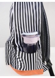 Disney Disney Genuine Authorized Mickey Mouse Stripe Lightweight Backpack