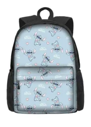 Disney 1pc Disney Women s Backpack Stitched Backpack Cartoon Large Capacity Backpack Insulated Lunch Bag Laptop Compartment Suitable For Holiday Or Birthday Gift Daily Work Commute