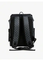 حقيبة ظهر رجالي كاجوال، حقيبة سفر وظهر عصرية مع غطاء قابل للطي، خفيفة الوزن وقابلة للحمل، مناسبة للسفر والتخي