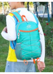 حقيبة ظهر قابلة للطي للمغامرات الخارجية. حقيبة تسلق بسيطة. حقيبة رياضة كبيرة السعة. حقيبة ظهر كاجوال متعددة ال