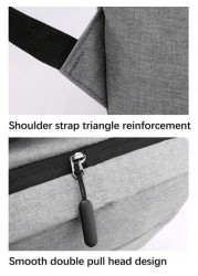 Men s Business Commute Backpack With Large Capacity 15 6 Inch Laptop Compartment Multiple Pockets And External USB Charging Port Suitable For Travel Office Or Daily Use Case Teacher Christmas Scream B