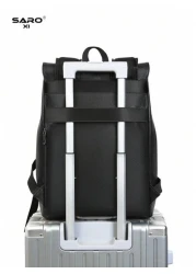 saroxi Men s Casual Fashion Travel Backpack With Flap Lightweight And Convenient For Travel Camping Hiking School Youth Campus Great Gift Christmas Winter Christmas Gifts Bag Travel Bag School Drawstr