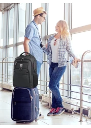 15 6 Inch Backpack Large Capacity Weekend Overnight Bag Travel Backpack Airline Approved Water Proof Laptop Backpack Gift Casual Backpack School Backpack With USB Port Best Valentine s Day Camping Hik