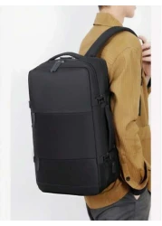 1pc Large Travel Backpack For Men Business Laptop Backpack Carry On Bag 40x20x25 Carry On Backpack Airline Approved Waterproof Backpack Multifunctional Independent Shoe Compartment Wet And Dry Separat