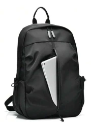 Travel Outdoor Oxford Cloth Backpack Large Capacity Business Backpack Heavy Duty Laptop Backpack Vacation School Summer Carry On Polyester Business Casual Black Personalized Gifts Boyfriend Hiking Stu