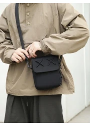 Men s Fashion Casual Men s Shoulder Bag Crossbody Bag School Style Christmas Gifts Fall Scream Men Bag Sling Bag Winter Fashionable Casual Thanksgiving Travel Holiday Storage Bag Beach Bag Gym Bag Sid