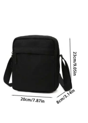 حقيبة كتف عرضية للاستخدام اليومي والأعمال، حقيبة كتف بسيطة سعة كبيرة، حقيبة كتف عرضية، حقيبة كتف مربعة خفيفة