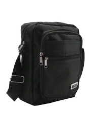 1PC Compact Crossbody Bag Nylon With Multi Zip Compartments Adjustable Strap For Comfortable Wear Freshman For Books Multi Functional Dorm University School Bag Students Commute Stylish Portable Sling