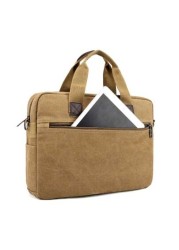 New Men s Casual Business Messenger Bag Spacious Design For Hand Carry Or Shoulder Wear