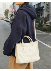 peach tree 1pc Men Shoulder Bag Crossbody Bag Tote Bag Casual Versatile Lightweight Nylon Messenger Bag Multifunctional Outdoor Bag Minimalist And Chic Gift Black Large Capacity Portable Fashion Casua