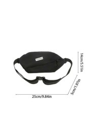 Vintage Casual Unisex Chest Bag Men s Sports Cycling Crossbody Bag Shoulder Fanny Pack